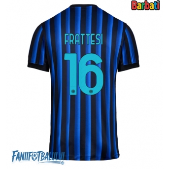 Inter Milan Davide Frattesi #16 Tricou Fotbal Replică 2025-26 Barbati Acasa